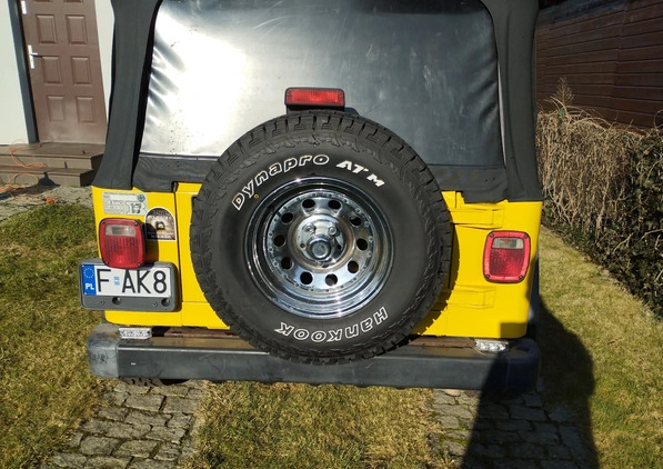 Jeep Wrangler cena 50000 przebieg: 155000, rok produkcji 2004 z Zabłudów małe 154